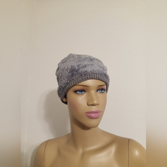 Gray Slouchy Beanie - Picture 4 of 4